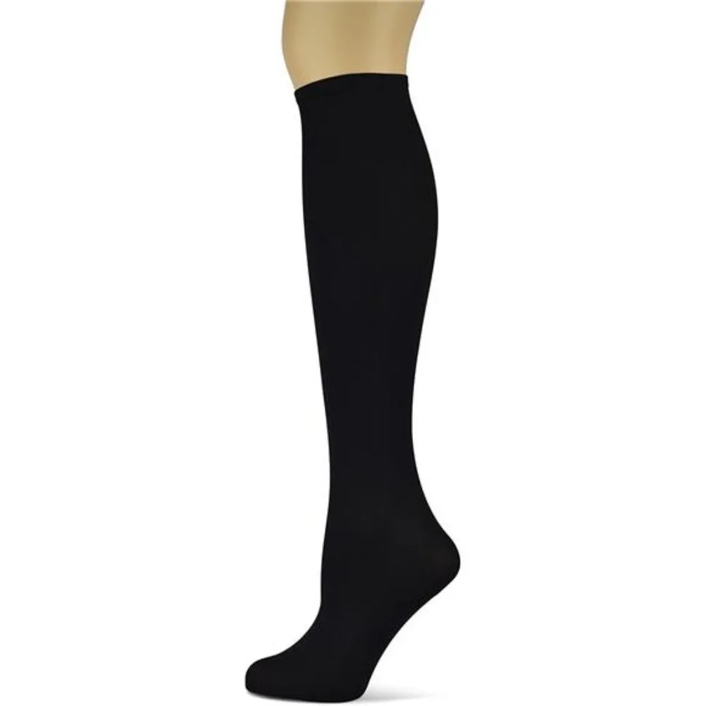 5 Pairs Women's Solid Knee High Trouser Tall Boot Socks